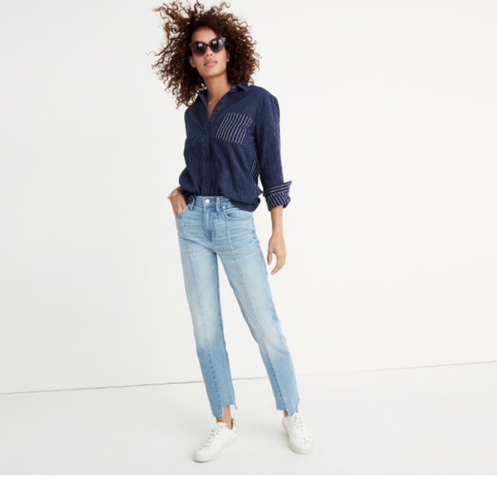 ISO Madewell Cruiser Reconstructed Jeans 26T